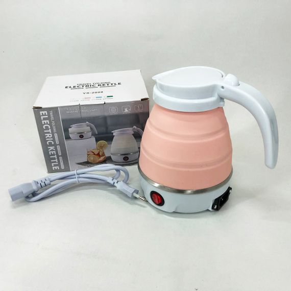 Стильный электрический чайник Travel Folding, Бесшумный чайник, Хороший EJ-728 электрический чайник | Зображення 8