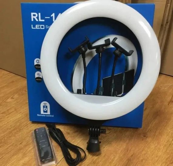 Профессиональная кольцевая led Rl 14 лампа 36 см  Кольцевая светодиодная led | Зображення 7