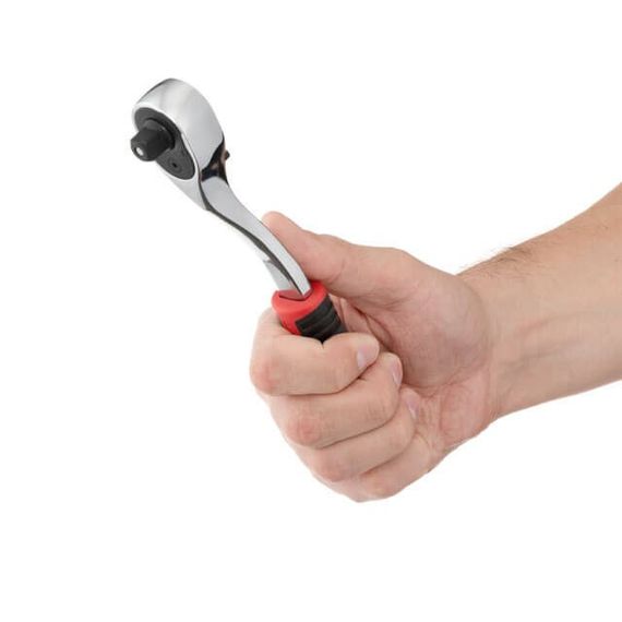 Набір головок STORM 3/8", 6-24 мм, подовжувач, рукоятка з храповим механізмом, 20 од., Cr-V INTERTOOL ET-8015 | Зображення 5