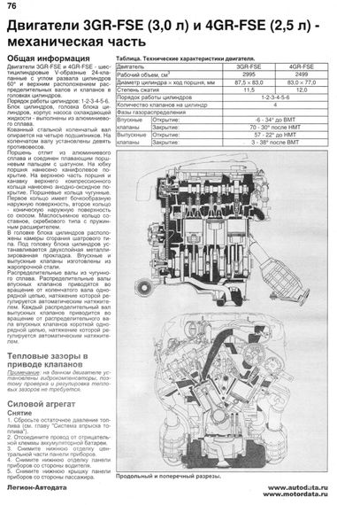 Lexus IS250/GS300 / Toyota Mark X. Посібник з ремонту й експлуатації. Книга | Зображення 1