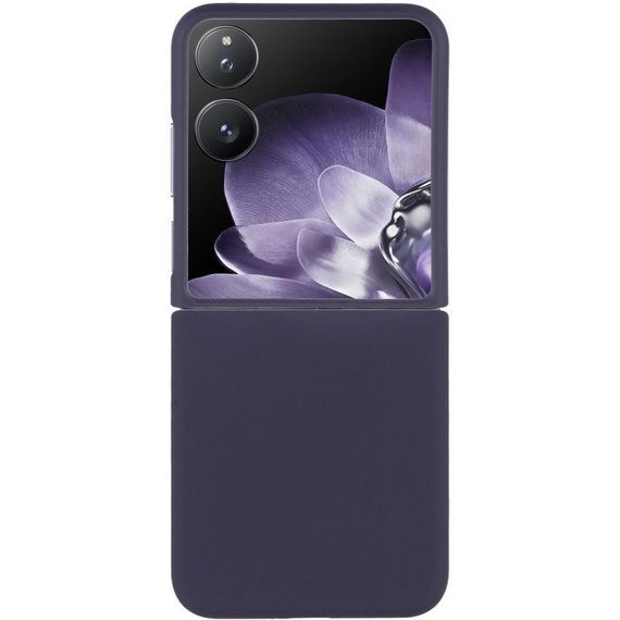 Чохол Foldables Silicone Cover Lakshmi (AAA) для Xiaomi Mix Flip Білий / White Темно-синій / Midnight blue | Зображення 1