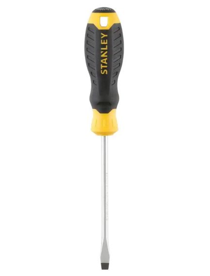 Викрутка Stanley Cushion Grip довжиною 100 мм з жалом, що розширюється під шліц SL 5.5 (STHT16146-0) | Зображення 1