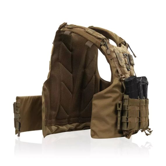 Плитоноска IBV Ukrarmor аналог IOTV, бронежилет-носій Cordura 1000 MOLLE, військова плитоноска ЗСУ, страйкбол, колір Койот | Зображення 1