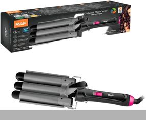 Трьохсекційна плойка створює стильні глибокі хвилі, RAF R481 (234577785_565)