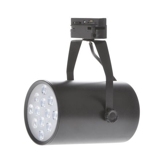 Светильник трековый поворотный LED 422/12W NW BK | Зображення 5