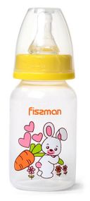 Пляшка дитяча для годування Fissman Babies "Зайчик" 120мл