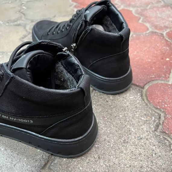 Новые стильные ботинки из натурального нубука 44 размер | Зображення 2