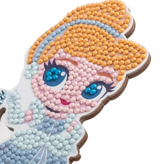 Набір для творчості зі стразами "Попелюшка" Crystal Art CAFGR-DNY004 на підставці | Зображення 5