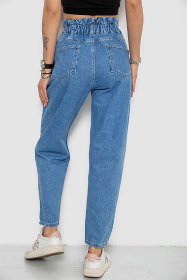 Джинси жіночі Mom's, колір блакитний, 182R1573S20 | Зображення 3