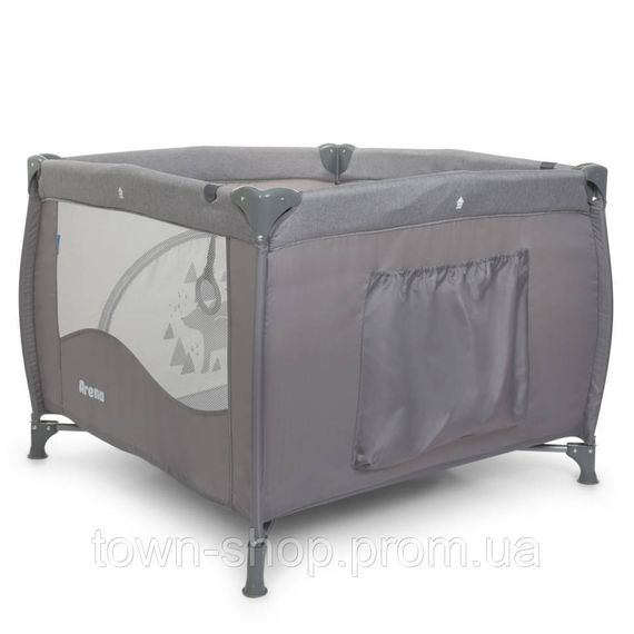 Детский манеж El Camino ME 1030 Gray Len | Зображення 2