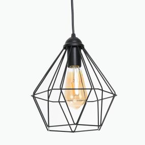 Світильник підвісний Crystal P235 Чорний, Atmolight