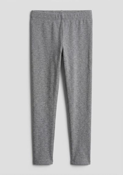 Дитячі теплі легінси для дівчинки H&M 128 см Сірі (25120508G2)