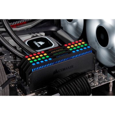 Модуль памяти для компьютера DDR4 64GB (2x32GB) 3200 MHz Vengeance LPX Black Corsair (CMK64GX4M2E3200C16) - | Зображення 4