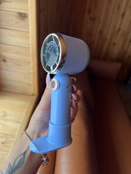 Вентилятор портативный настольный ручной fan AND LY-954 | Зображення 4