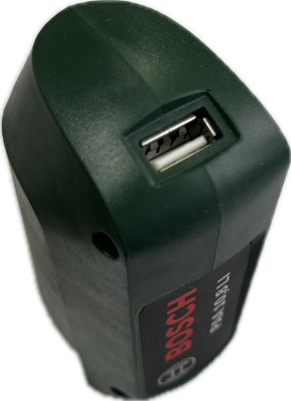 Адаптер повербанк перехідник USB для акумуляторів Бош PAA 10.8-LI | Зображення 1