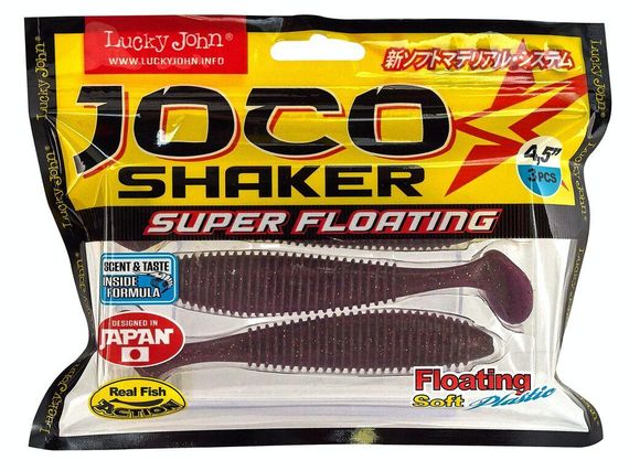 Виброхвост 4,5" LJ Лаки Джон Joco Shaker Super Floating 303-F13 | Зображення 1