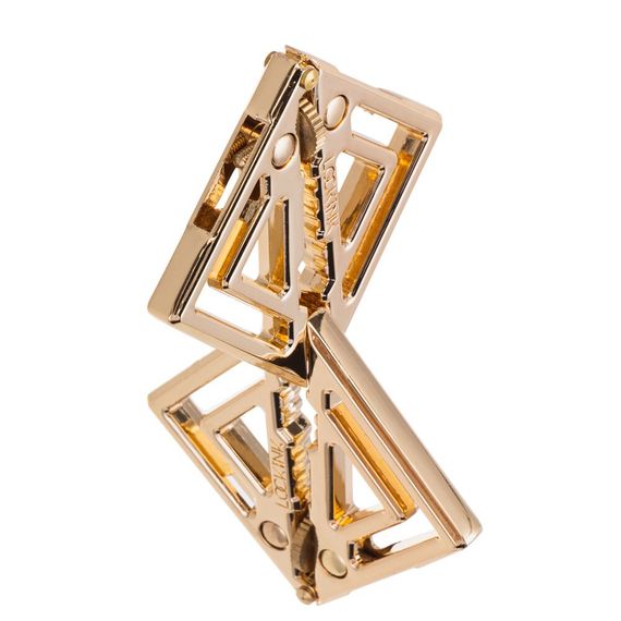 Затискачі для сосків з важкою підвіскою LOCKINK Adjustable Nipple Clamps with Heavy Pendant, під золото | Зображення 4