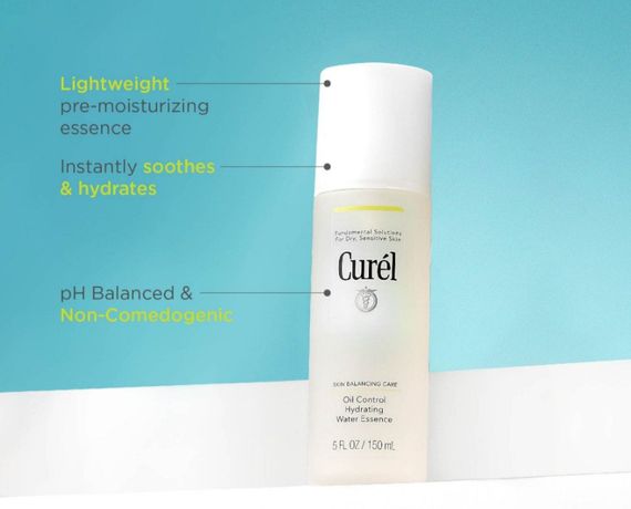 Тонік для обличчя Curel Skin Balancing Care Oil Control Hydrating Water Essence 150ml | Зображення 1