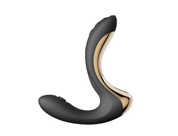 Вібратор-пульсатор з вакуумною насадкою Zalo – Talis G-Spot PulseWave Vibrator Obsidian Black Sex Aura | Зображення 2