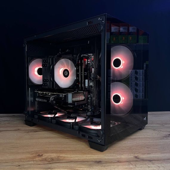 Збірка на замовлення: ігровий ПК AeroCool Dryft Mini Tower / AMD Ryzen 5 7500F (6 (12) ядер по 3.7 - 5.0 GHz) /  32 GB DDR5 / 1000 GB SSD M.2 / nVidia GeForce RTX 5060, 8 GB GDDR7, 128-bit / 750W | Зображення 1