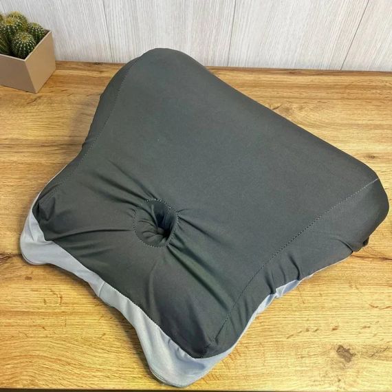 Подушка Memory Foam VEN-1902 41×48×23 см • Ортопедична подушка VEN-1902 для сну на животі, підтримки спини, попереку та ніг | Зображення 1