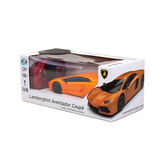 Автомобіль на радіокеруванні LAMBORGHINI AVENTADOR LP 700-4 KS DRIVE 124GLBO світяться фари | Зображення 8