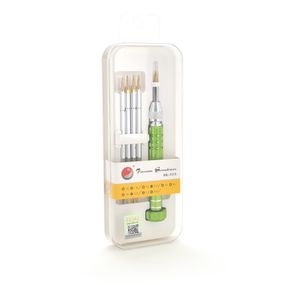 Набір викруток BAKKU BK-3315 (ручка + torx T2, torx T3, orx T4, torx T5, orx T6, хрест +1.2 мм, хрест +1.8 мм, Y-тип Y2.0 мм, п'ятипроменева зірочка 0.8), Box