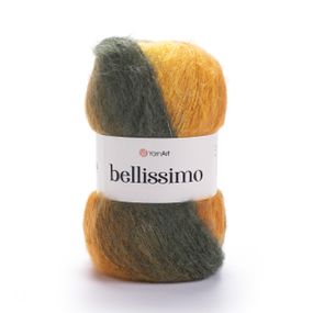 Пряжа YarnArt Bellissimo 1405 нитки для в'язання, плетення, гачкування