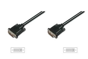 Кабель ASSMANN DVI-D dual link (AM/AM) 3.0m, black (AK-320108-030-S)