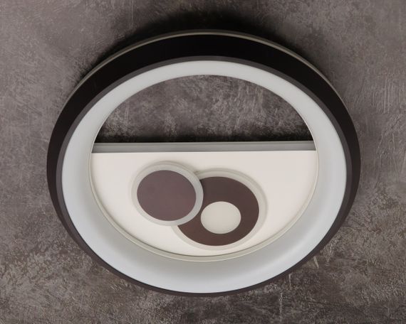 Люстра світлодіодна підвісна LED світильник для квартири на стелю лед з пультом 25350 Білий 8х48х48 см. | Зображення 6