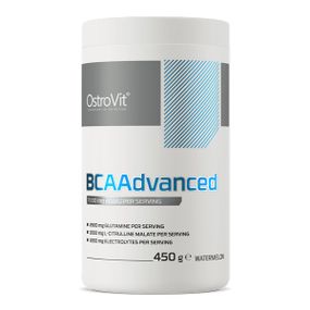 Аминокислота BCAA для спорта OstroVit BCAAdvanced 450 g /30 servings/ Watermelon