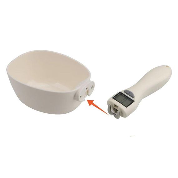 Електронна ложка-ваги до 800 г (1г), ZD-208 / Мірна ложка для дозування корму / Кухонна ложка з вагами | Зображення 6