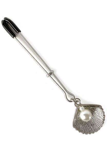 Зажим для клитора Art of Sex - Clit Clamp Silver Pearl, Серебристый | Зображення 2