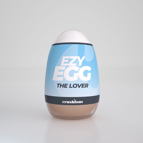 Мастурбатор-яйце, вагіна CRUSHIOUS EZY EGG THE Lover, реалістичний Sex Aura | Зображення 1