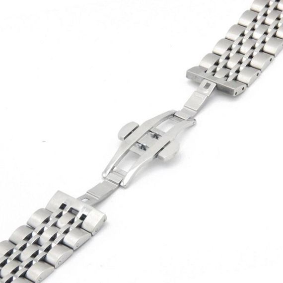 Металевий ремінець Primo Steel Link для годинника Apple Watch 42mm / 44mm / 45mm - Silver | Зображення 3