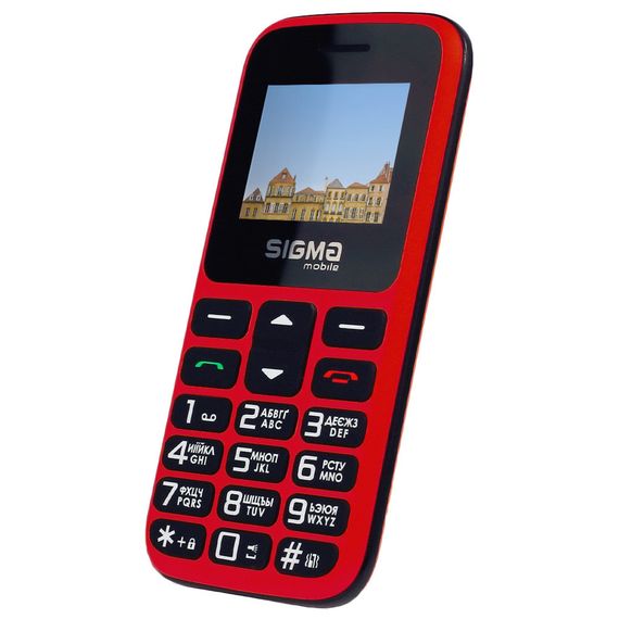 Мобільний телефон Sigma Comfort 50 HIT2020 Red (4827798120958) | Зображення 2