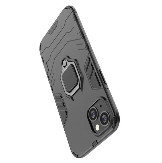 Чохол бампер Primolux Ring Armor для Apple iPhone 14 Plus - Black | Зображення 2