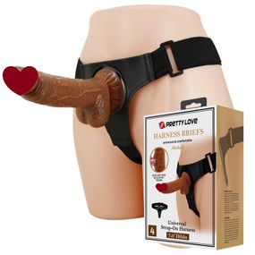 Страпон жіночий Pretty Love - HARNESS BRIEFS Micheal, BW-022092NR Sex Aura