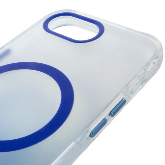 Чохол TPU+PC Phantom with MagSafe для Apple iPhone 16e (6.1") Blue | Зображення 2