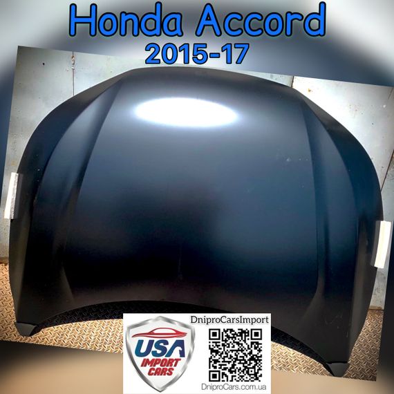Honda Accord 2016-2017 капот (STEEL) Tong Yang, 60100T2GA10ZZ | Зображення 1