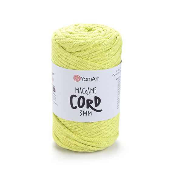 Пряжа Macrame Cord 3 mm № 750 (Макраме Корд), 250 г, 85 м — Бавовняний шнур для в’язання та макраме 755
