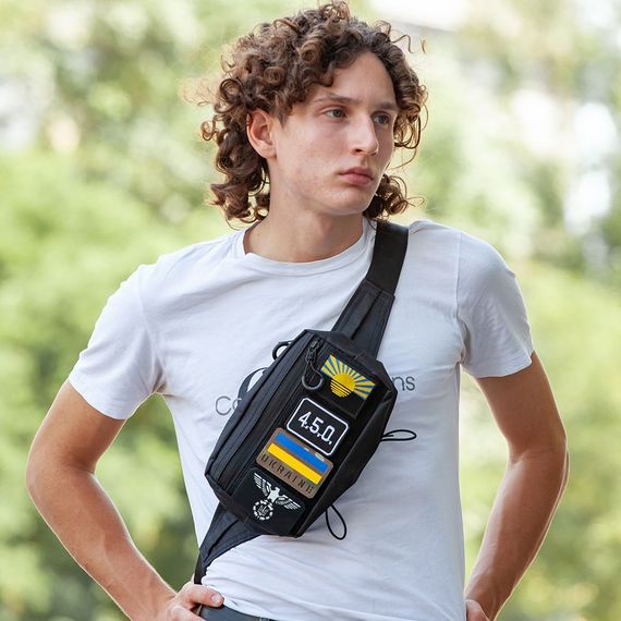 Сумка бананка тактична Cordura | Чоловіча/жіноча | Для спорту, міста, туризму | Зображення 1