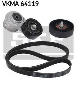 Комплект ременя ГРМ (Вир-во SKF) SKF VKMA64119 на HYUNDAI SOLARIS IV (RB)