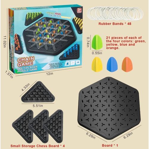 Настольная игра "Треугольные шахматы" (triangle chess) | Зображення 1