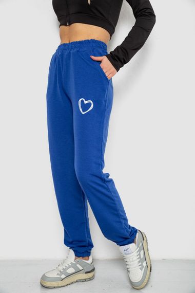 Спортивні штани жіночі, колір електрик, 238R324 | Зображення 2