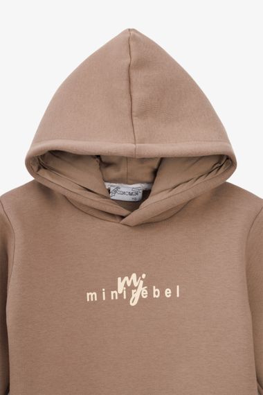 Костюм худі+штани для дівчинки Benini 241189 98 см Кавовий shop (2000990794802) | Зображення 8