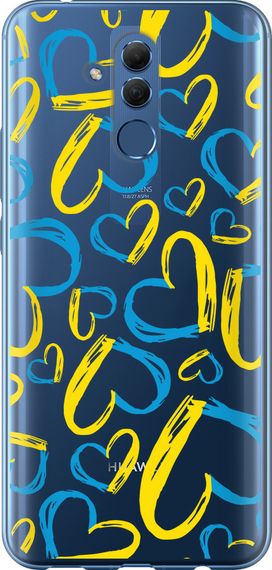 Чехол на Huawei Mate 20 Lite Сердца UA "5292u-1575-17620"