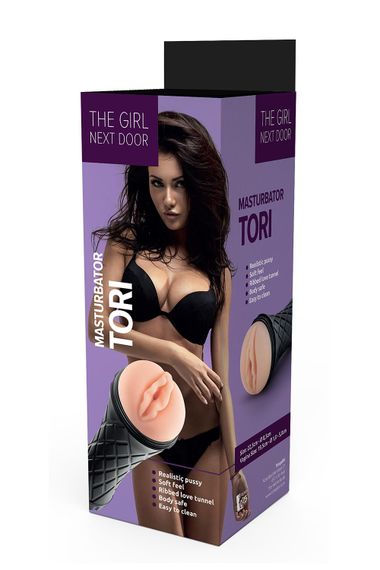 Мастурбатор вагіна в колбі Dream Toys THE GIRL NEXT DOOR TORI | Зображення 1
