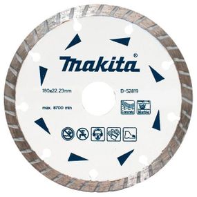 Диск алмазный по бетону и мрамору 180 x 22.23 мм Makita D-52819
