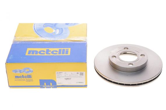Диск тормозной передний Audi 80 90 100 76-91 257x21.6  вентилируемый  23-0061 | Зображення 1